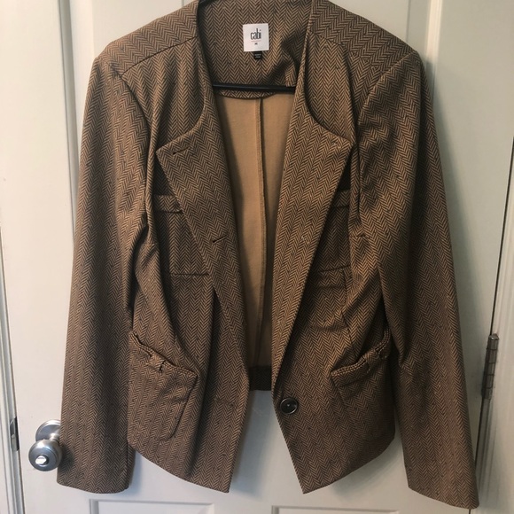 CAbi Herringbone Blazer - Picture 1 of 4